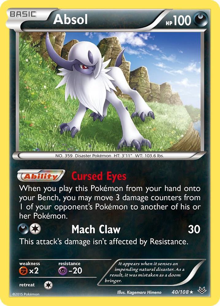 Absol - RH - 40/108 - Roaring Skies
