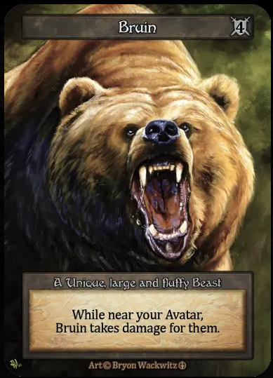 Bruin - Box Topper - Arthurian Legends