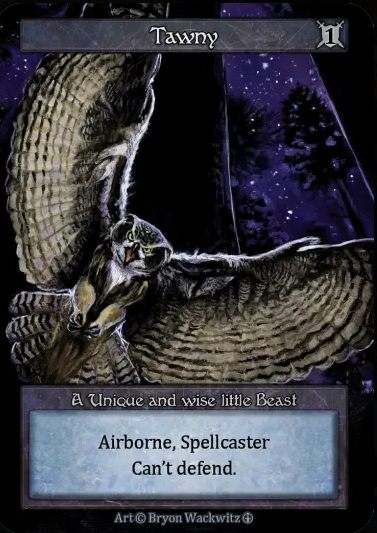 Tawny - Box Topper - Arthurian Legends