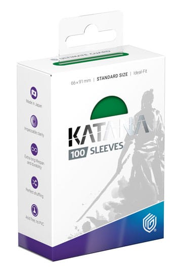 Katana Sleeves (100) - Jade Green